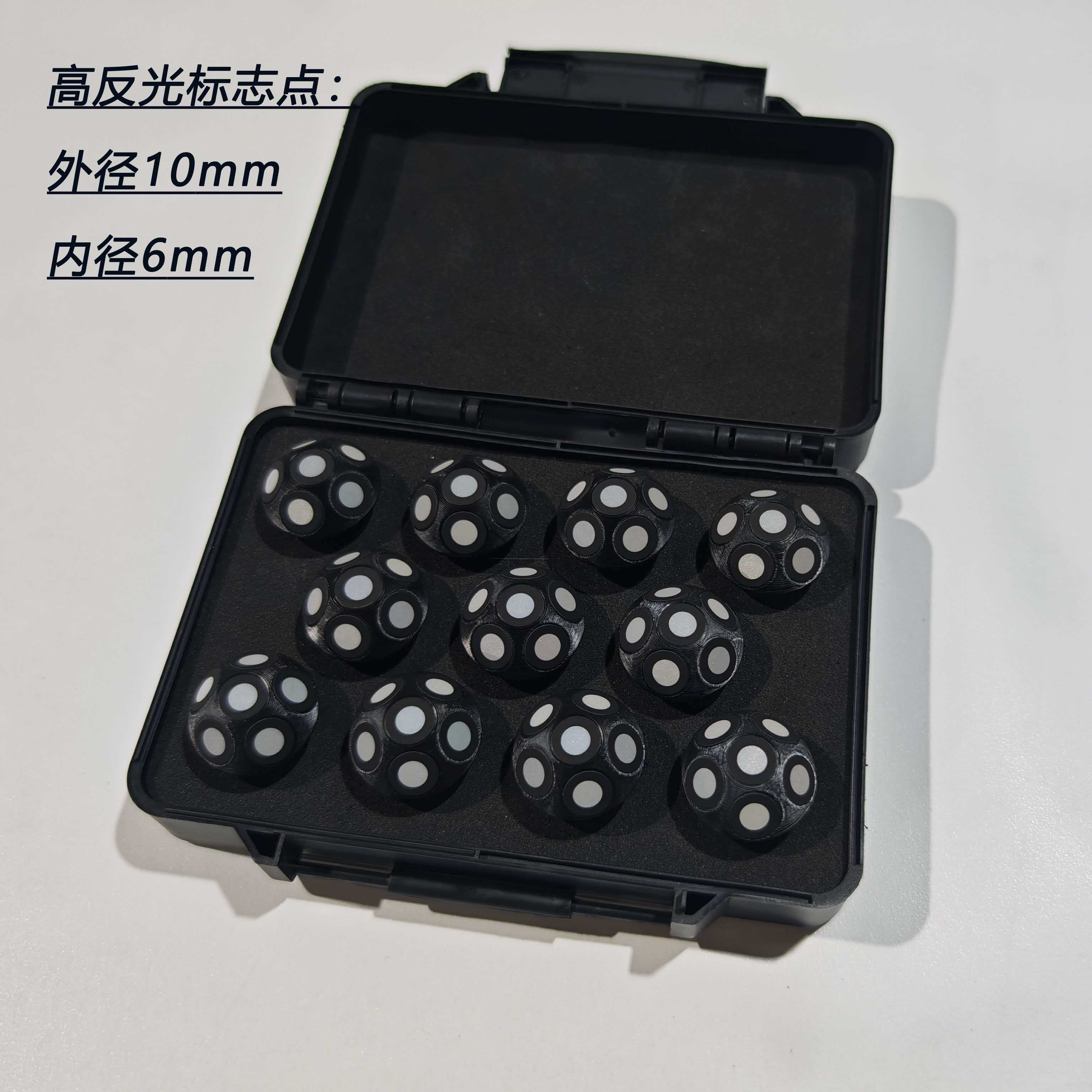 Handheld 3D Scanner High Precision - ハンドヘルドレーザースキャナー、精密3Dスキャン、ターゲットボール、ノンマーキング、粘着式位置決め、高反射マーキングポイント、P