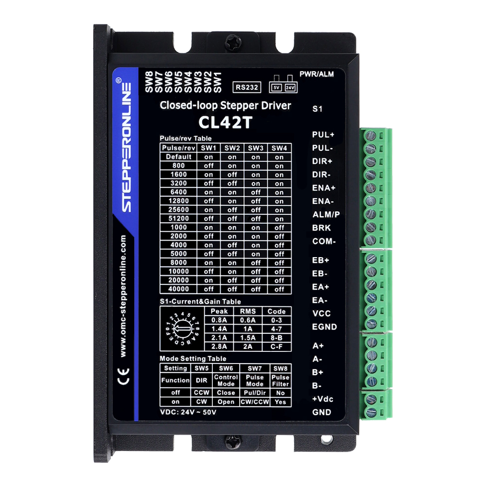 STEPPERONLINE TP シリーズ Nema 17  - Closed Loop Stepper Motor Nema 17 のレビューと価格