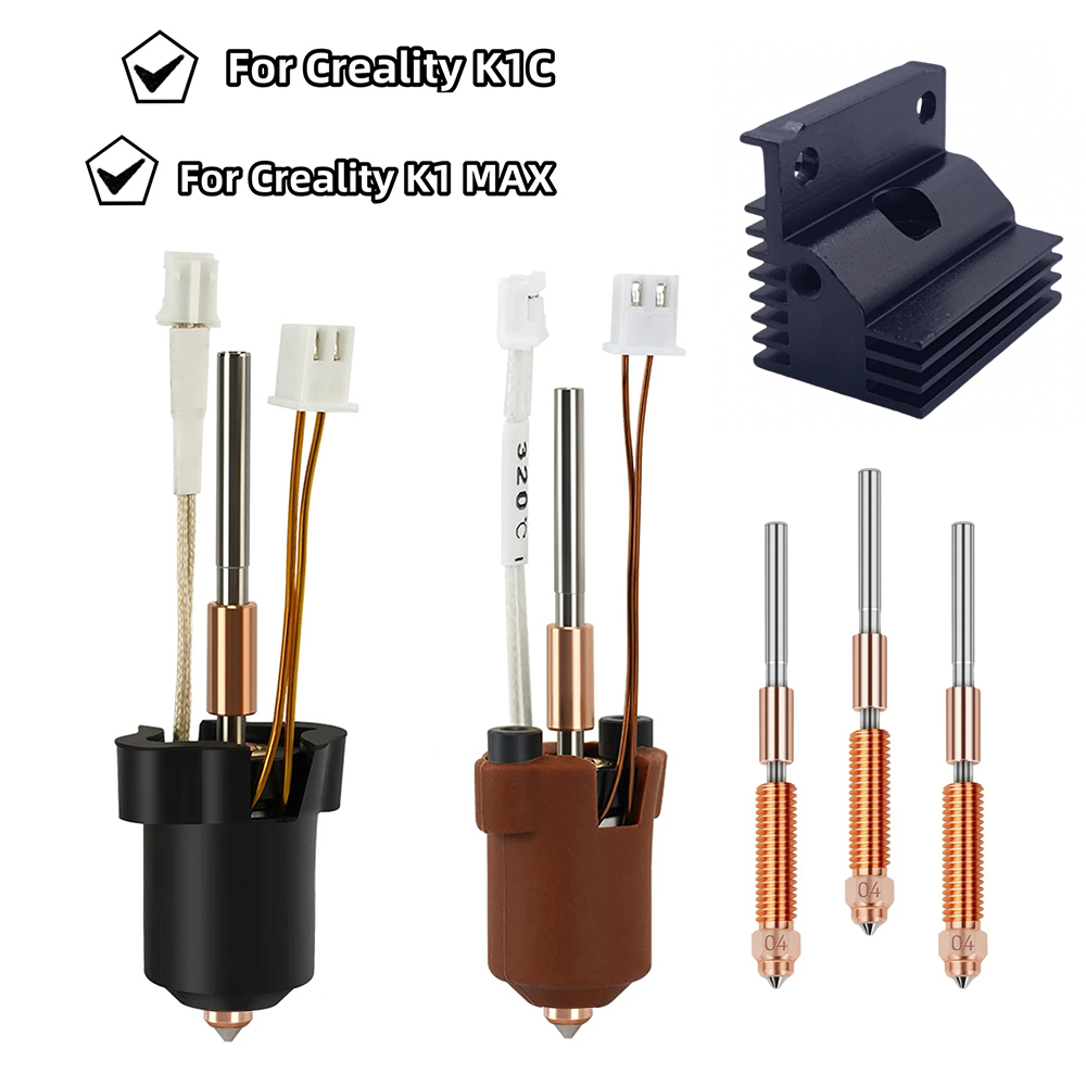 Creality ための Hotend K1C K1 MAX - High Flow Ceramic Hotend のレビューと価格